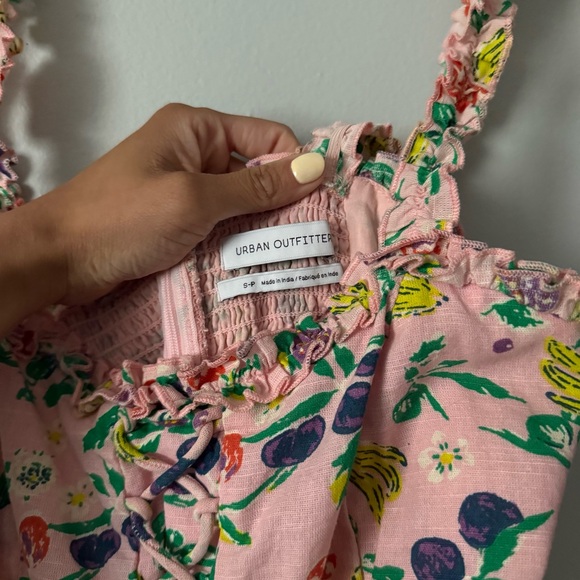 Urban Outfitters Robin Lace up Fruit Dress - Picture 4 of 7